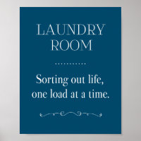 Blue Laundry Room Sorting Life One Load At A Time