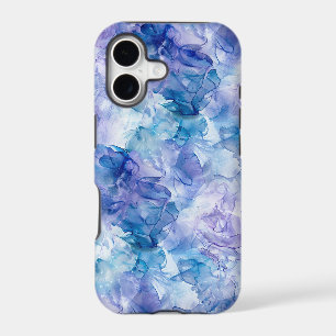Blue Lavender Floral Watercolor
