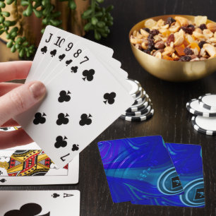 Blue Lawn Bowl, Playing Cards