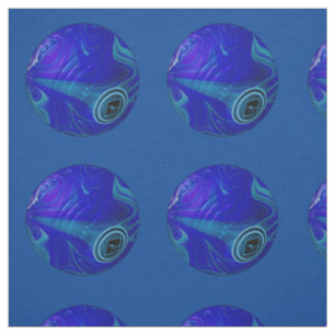 Blue Lawn Bowls, Fabric