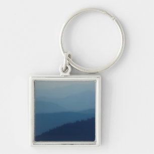 Blue Layers Keychain