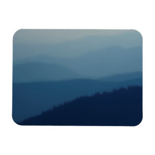 Blue Layers Magnet