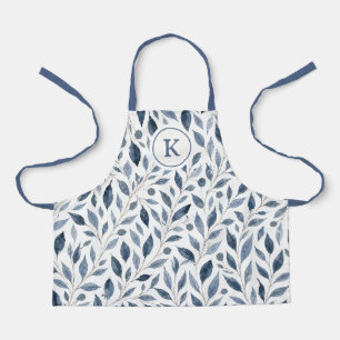 Blue Leaf Personalized Apron