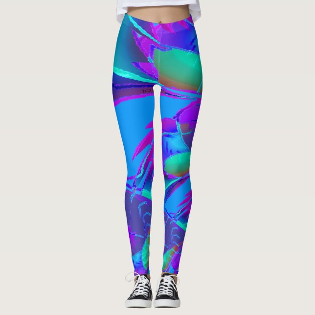 Blue Leggings (Front)