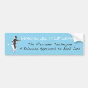 Blue Lemur Bumper Sticker