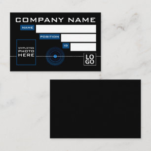 Blue Lens, Photo ID Cards
