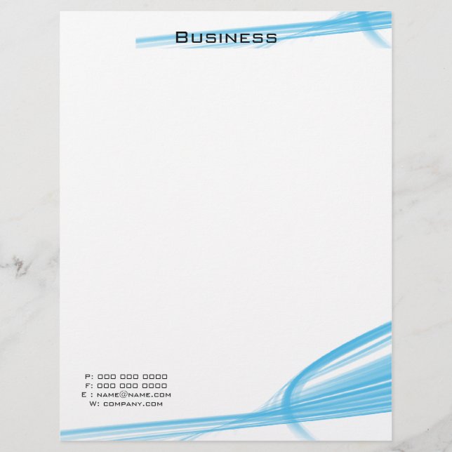 blue letterhead (Front)