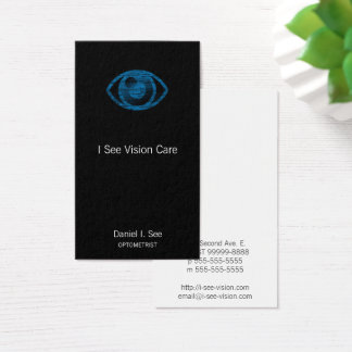 Optometry Business Cards - Business Card Printing | Zazzle CA