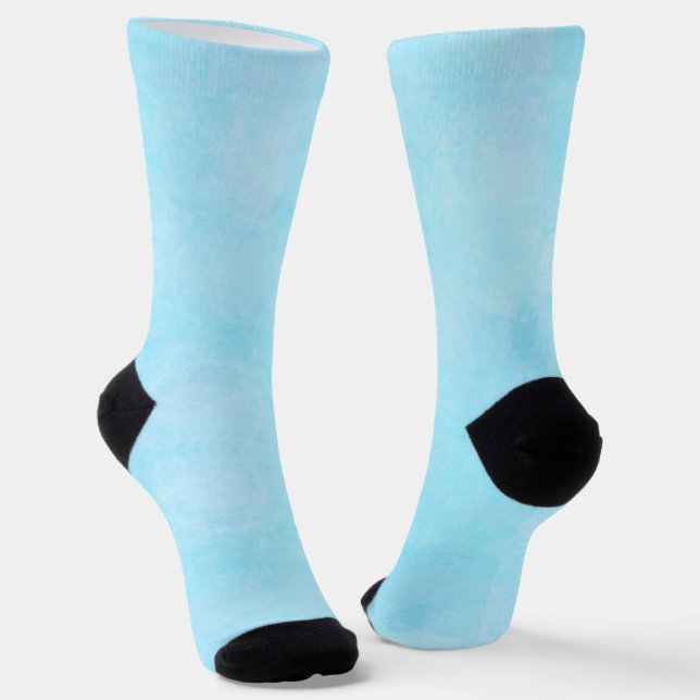 Blue & light blue socks (Angled)