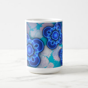 Blue light coffee mug