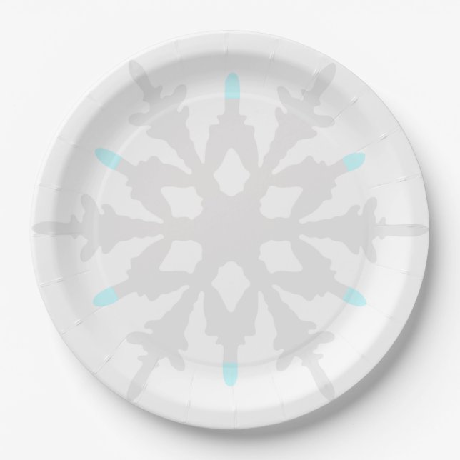 Blue Light Flake Plate (Front)