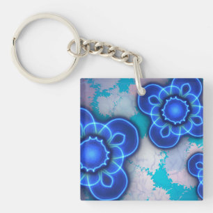 Blue light keychain
