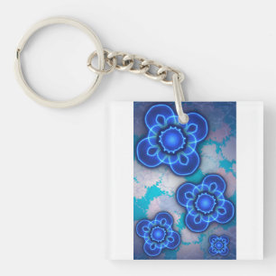 Blue light keychain