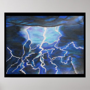 Blue Light Poster