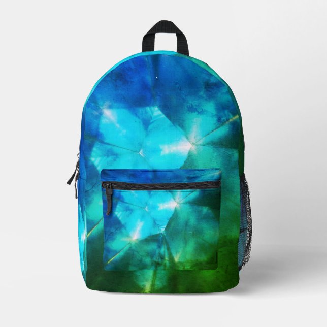 Blue light Sky With Filter  Printed Backpack (Front)