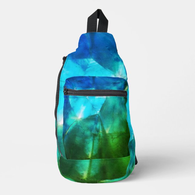 Blue light Sky With Filter  Sling Bag (Front)