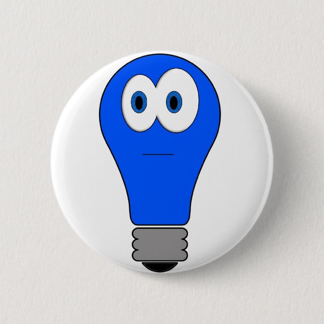 Blue Light Special 2 Inch Round Button (Front)