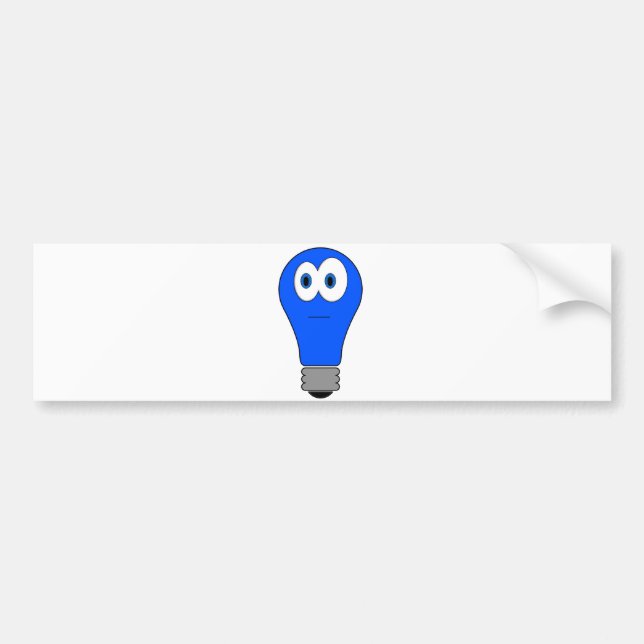 Blue Light Special Bumper Sticker (Front)