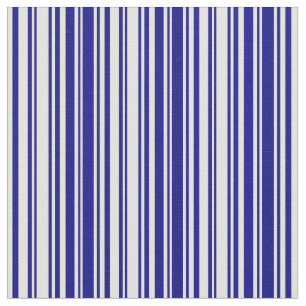 Blue & Light Yellow Stripes/Lines Pattern Fabric