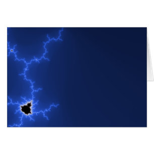 Blue lightning fractal