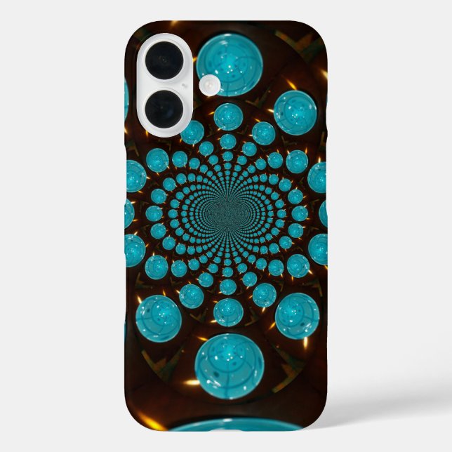 Blue Lights Case-Mate iPhone Case (Back)