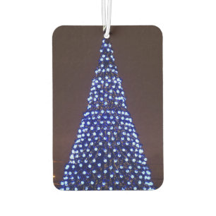 Blue lights Christmas tree Air Freshener