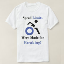 Blue - Limits Were Made for Breaking w/ Wheelchair