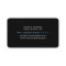 Blue Line Car Business Card Darker Layout