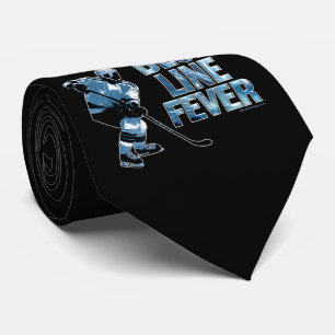 Blue Line Fever (Hockey) Neck Tie