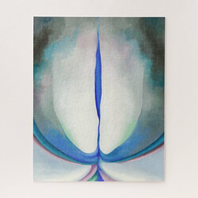 Blue Line | Georgia O'Keeffe | Jigsaw Puzzle (Vertical)