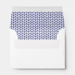 BLUE LINE KNIT A6 Envelope (4x6 cards) 