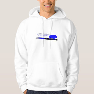 Blue Line Logo Hoodie