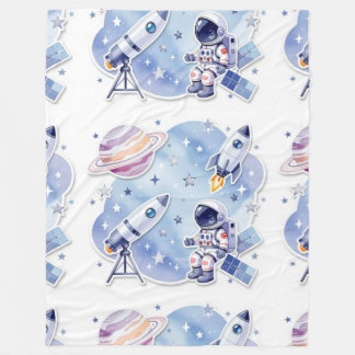 Blue little astronaut stylish Blanket New Home