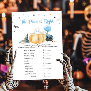 Blue Little Boo Pumpkin The Price is Right Game