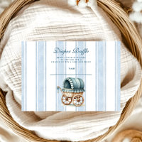 Blue Little Cowboy Modern Western Diapper Raffle