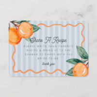 Blue Little Cutie Pastel Citrus Share a Recipe