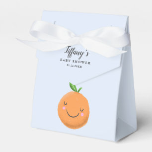 Blue Little Cutie Theme Baby Shower Favor Box