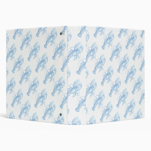 Blue Lobster Binder