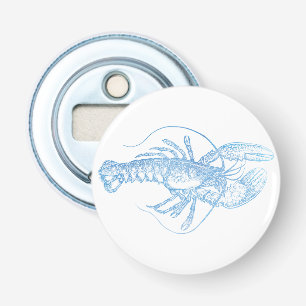 Blue Lobster Bottle Opener