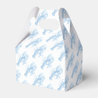Blue Lobster Favor Box