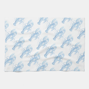 Blue Lobster Kitchen Towel