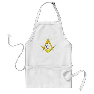 Blue Lodge Square & Compasses Standard Apron