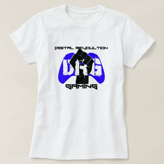 Blue Logo T-Shirt: Women's White T-Shirt (Design Front)