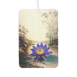Blue Lotus Emerging from Muddy Waters (Vietnamese) Air Freshener