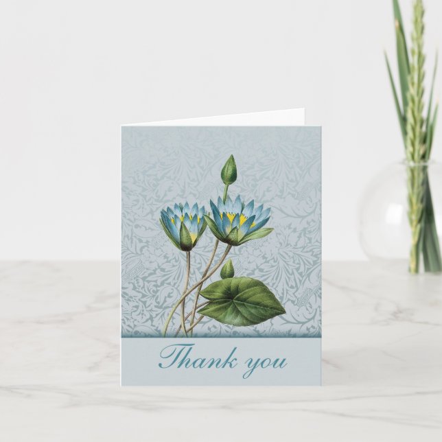 Blue Lotus Merci Notes (Devant)
