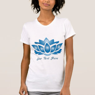 Blue Lotus Mind Body Spirit Personalized T-Shirt