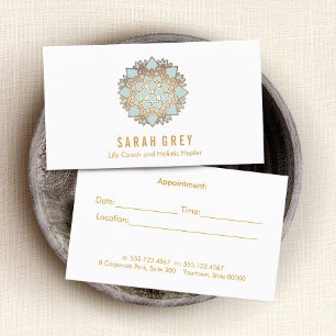Blue Lotus Wellness & Holistic Health Appointment Card