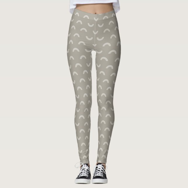 Blue luxury  leggings (Front)