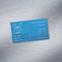 Blue Lyre Background