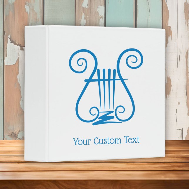 Blue Lyre Binder (Creator Uploaded)